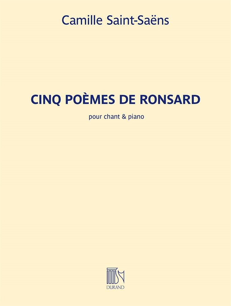 Cinq Poèmes de Ronsard